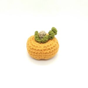 Amigurmi de calabaza mini para hallowen