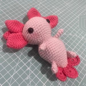 Ajolote amigurumi: imagen 2