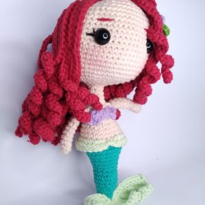 sirenita amigurumi
