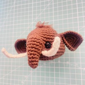 amigurumi de mamut