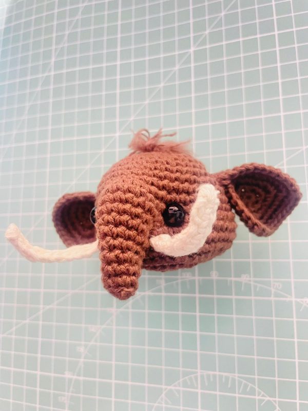 amigurumi de mamut