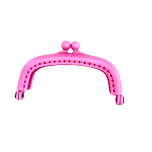 boquilla para monedero rosa 8cm
