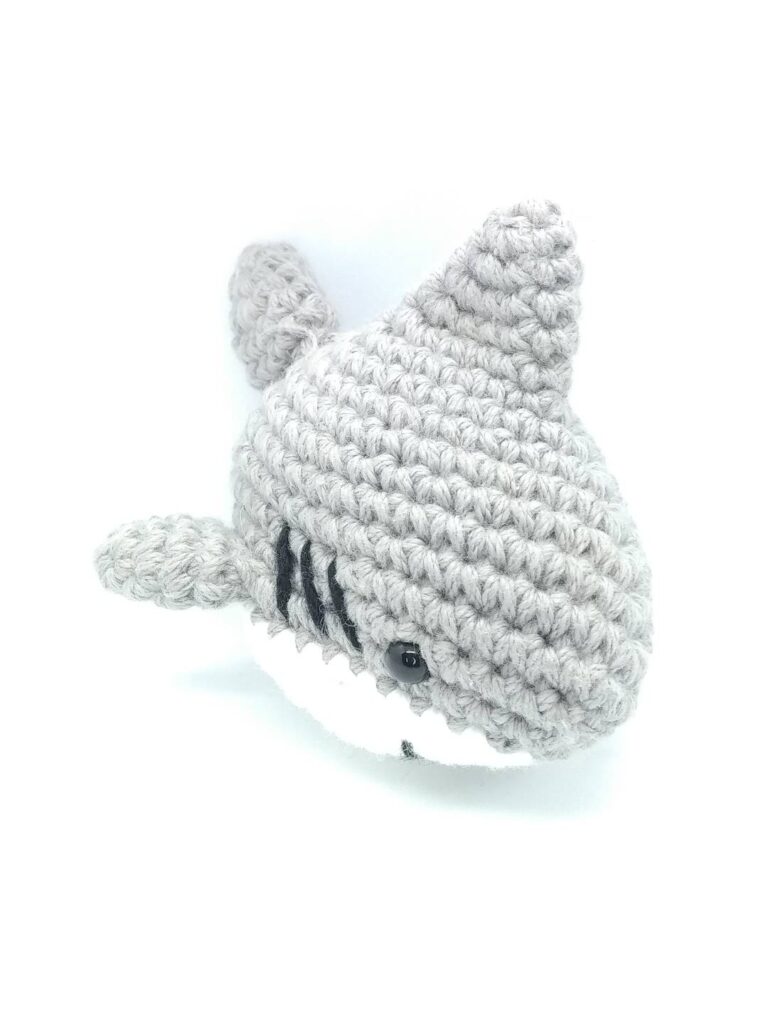 Amigurumi de Tiburon