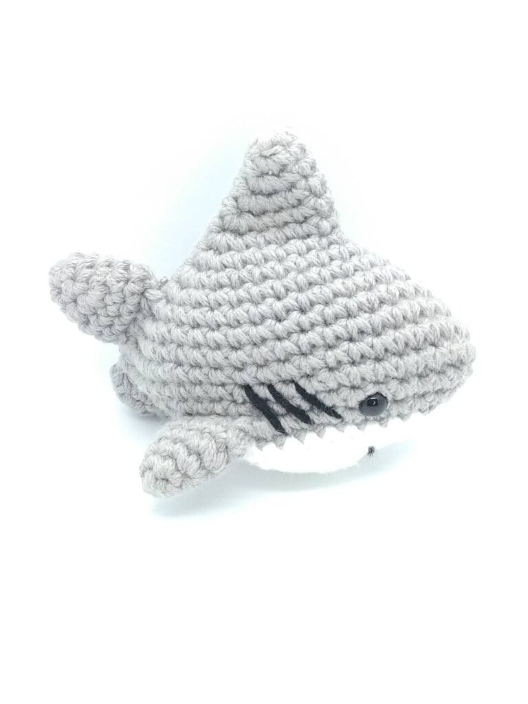Amigurumi de Tiburon
