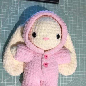 Amigurumi conejo de orejas largas: imagen 3