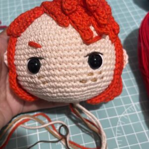 Amigurumi de Chucky en México