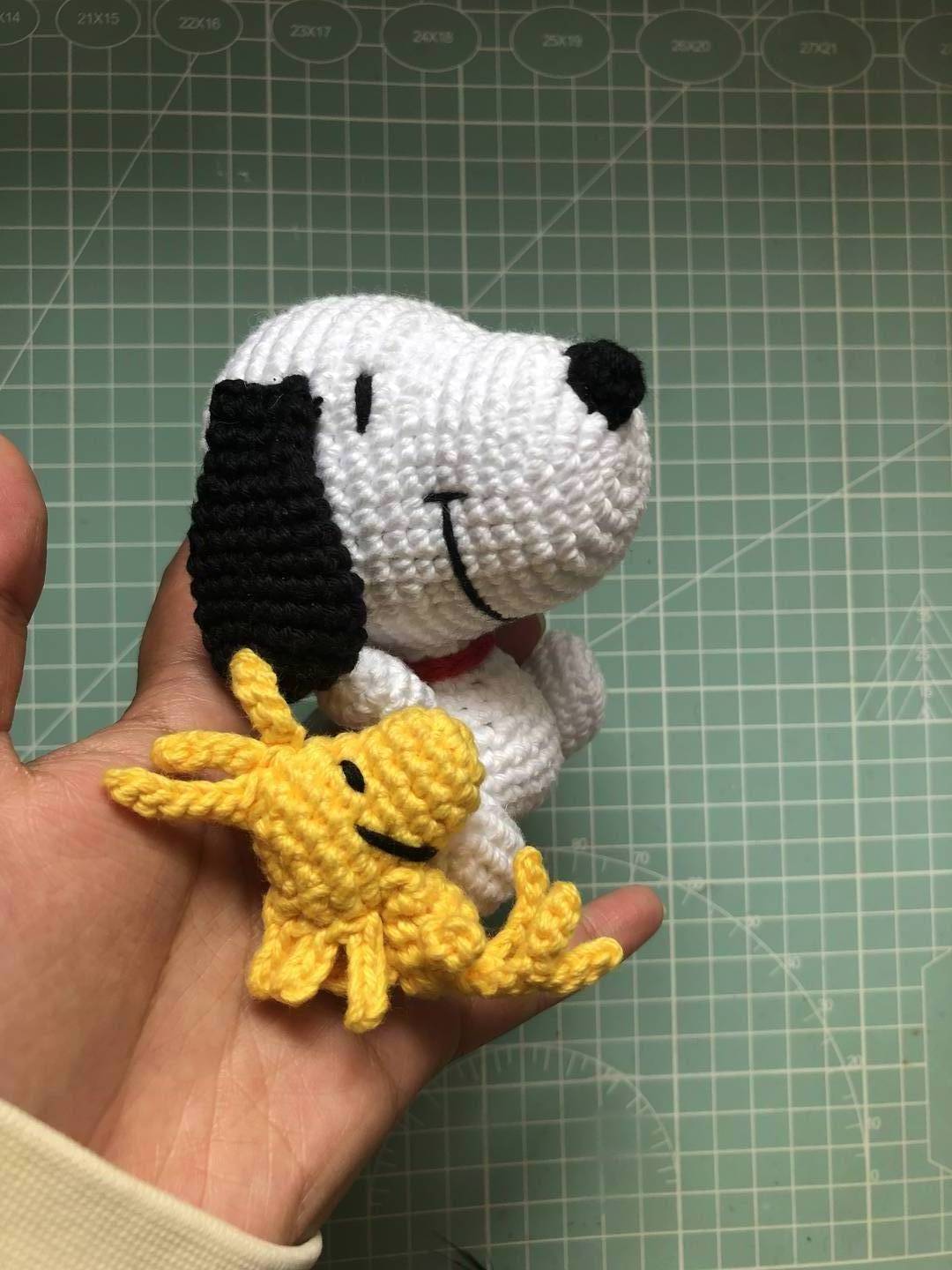 Amigurumi de Snoopy