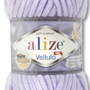 estambre chenille Alize Velluto Lila