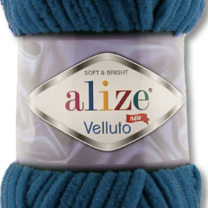 estambre chenille Alize Velluto Azul