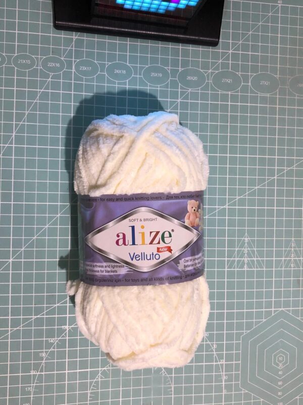 Estambre Chenille Alize Velluto