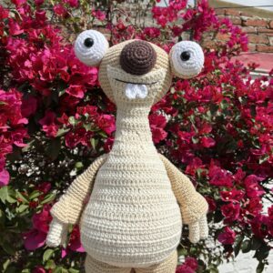 Amigurumi Sid de la Era del Hielo: imagen 4