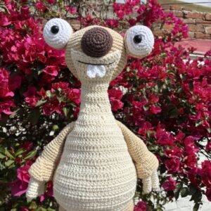 Amigurumi Sid de la Era del Hielo: imagen 2