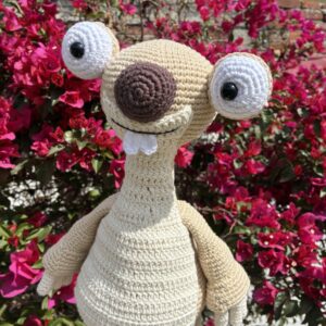Amigurumi Sid de la Era del Hielo: imagen 5