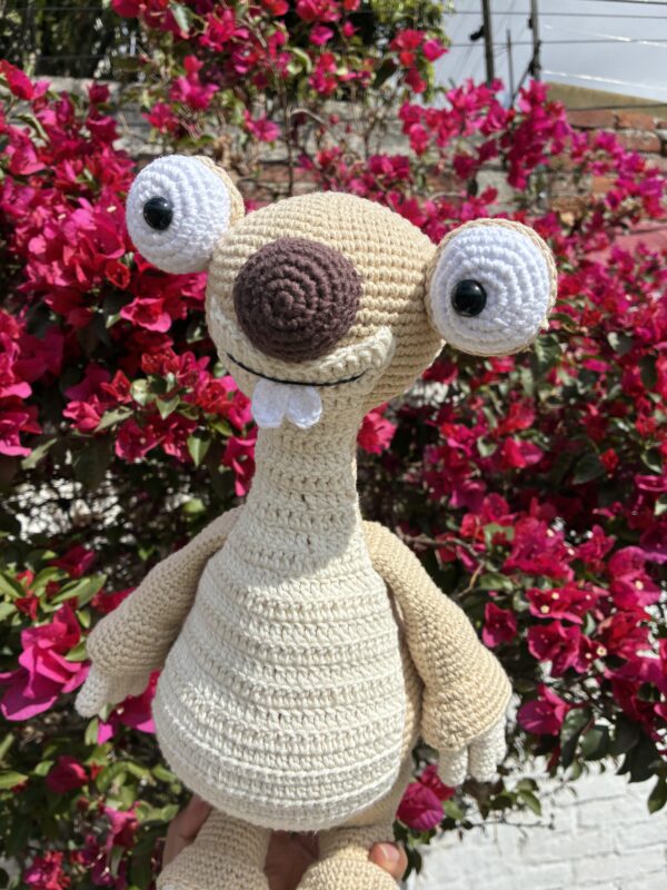 Amigurumi Sid de la Era del Hielo