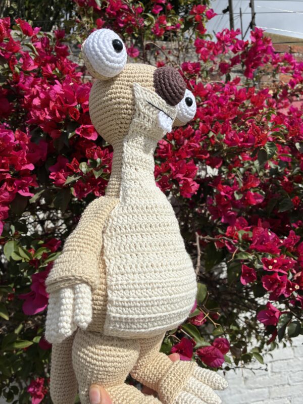 Amigurumi Sid de la Era del Hielo