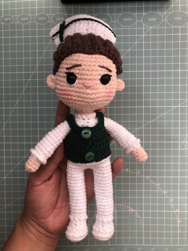Amigurumi de Doctor