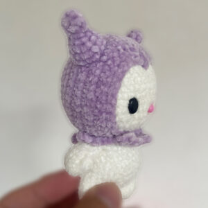 Amigurumi de Kuromi: imagen 3