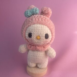 Amigurumi de My Melody: imagen 3