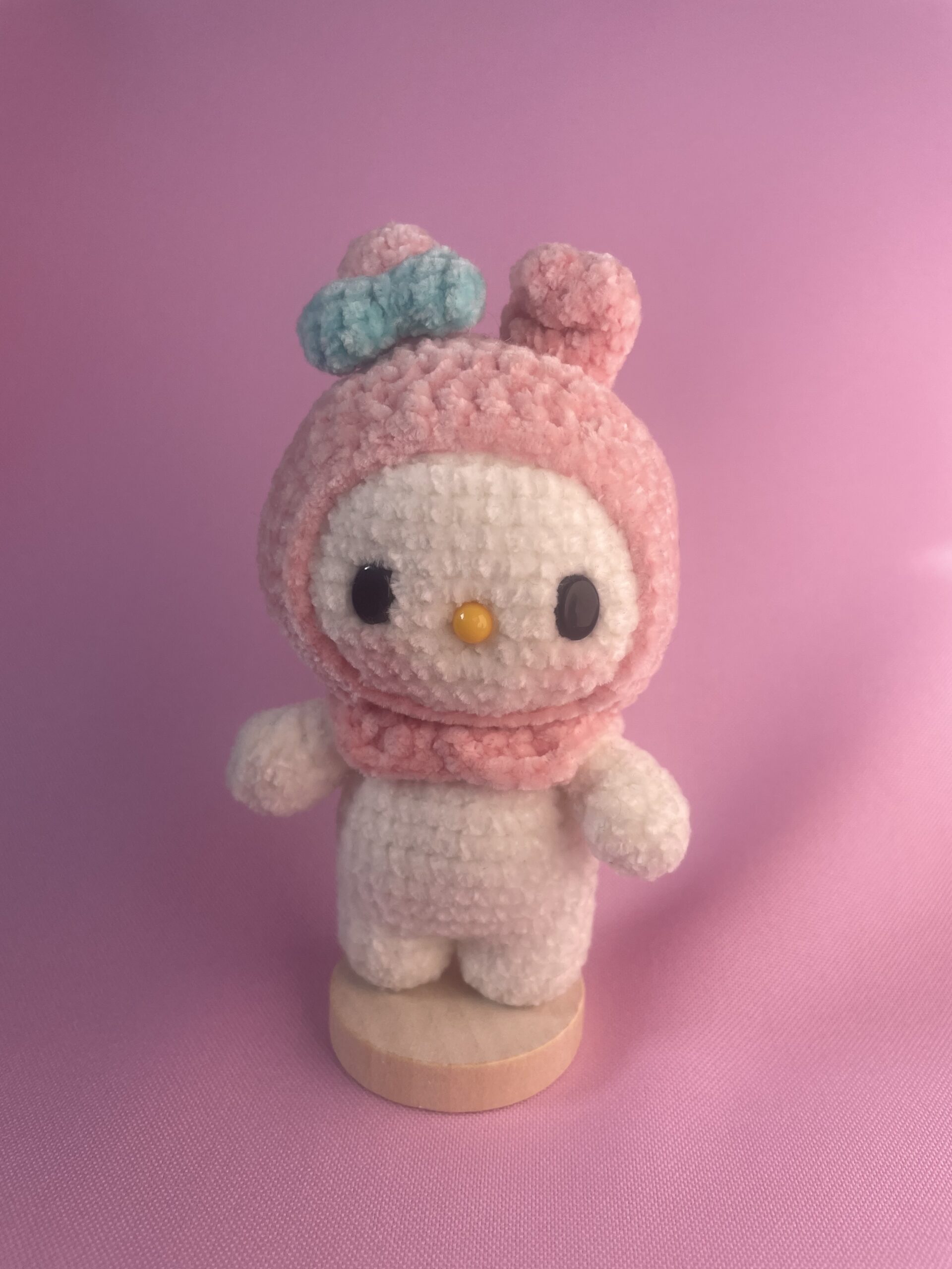 Amigurumi de My Melody: imagen 3